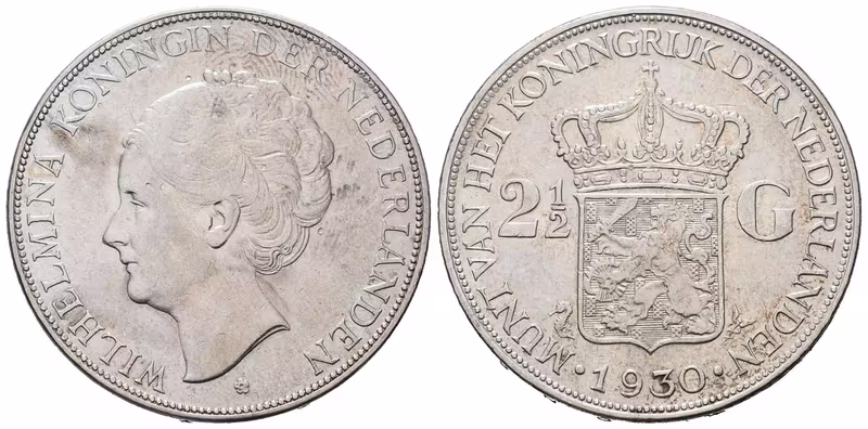 Nizozemí, 2 1/2 Gulden 1830