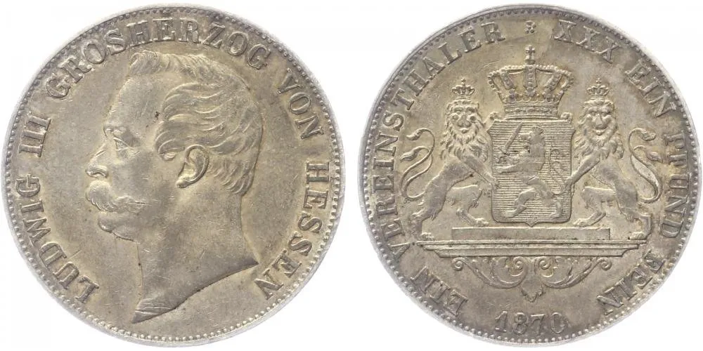 Hessen - Darmstadt, Ludwig III., 1848 - 1877 — 1