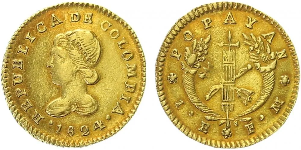 Kolumbie, Ferdinand VII., 1808 - 1833 — 1
