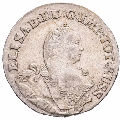 1/3 Tolar 1761, Königsberg, Bitkin2.670, Uzd.4888_R!