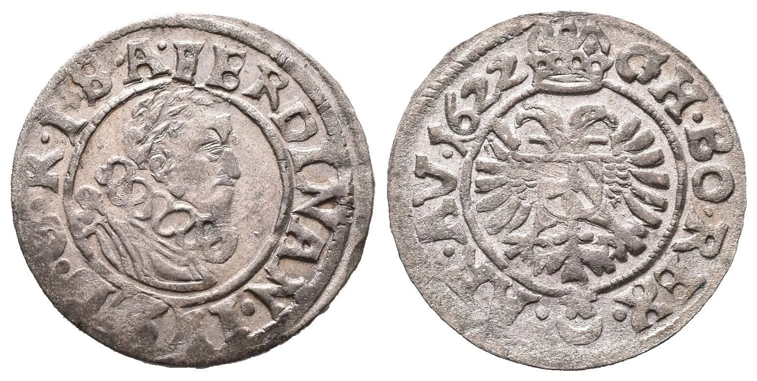 Ferdinand II., 1619 - 1637 (Mince kiprová) — 1