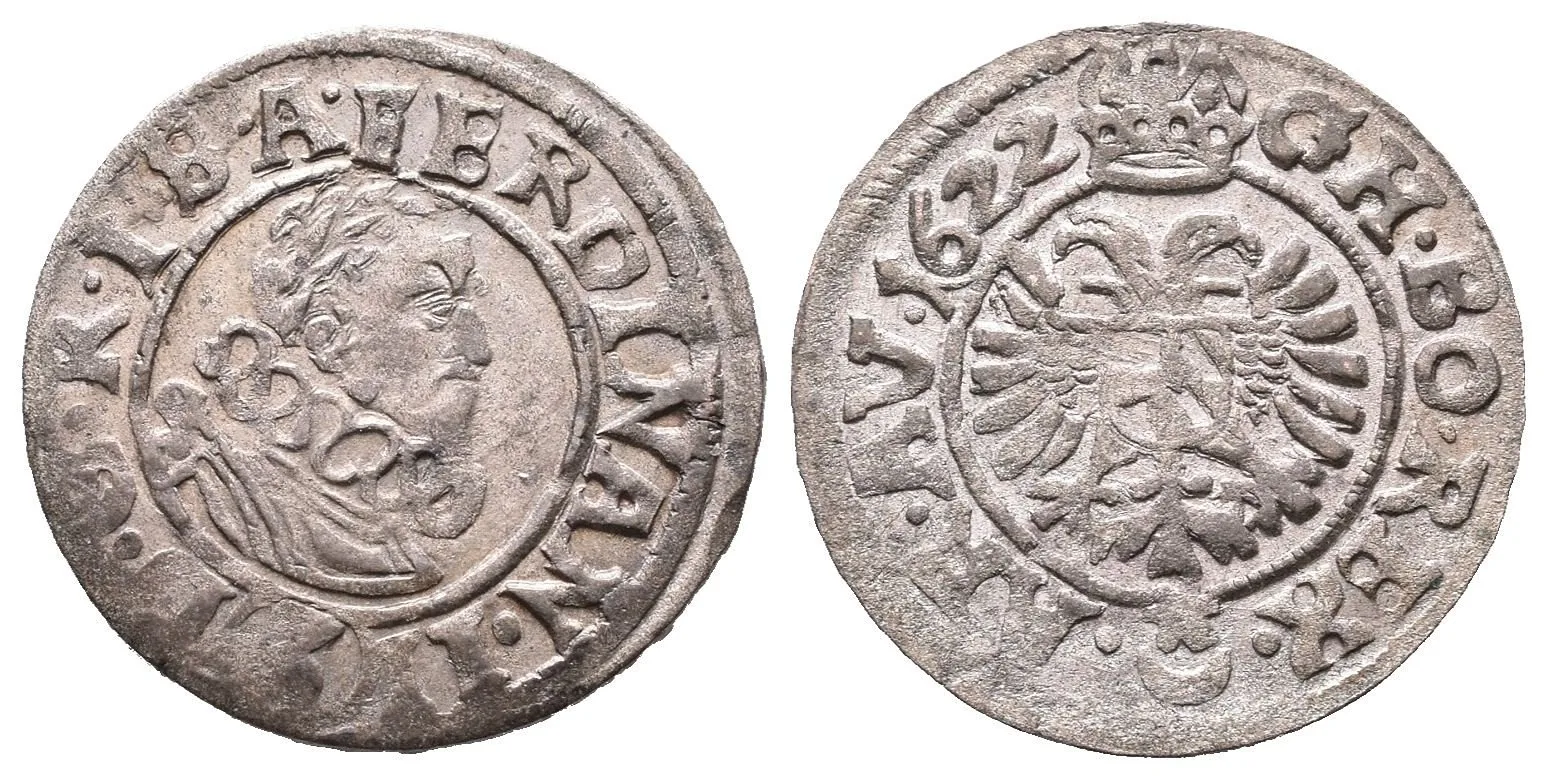 Ferdinand II., 1619 - 1637 (Mince kiprová) — 1