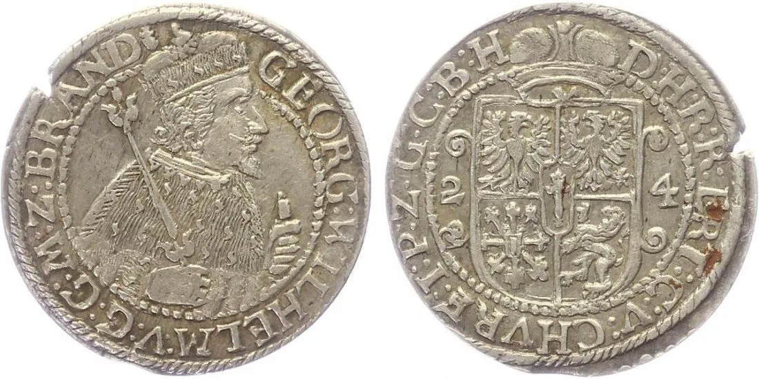 Brandenburg - Preussen, Georg Wilhelm, 1619 - 1640 — 1