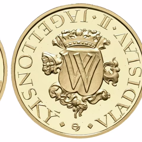Medaile 2010 (Oplištil) - Hrad Křivoklát.Au 0,999, 22 mm (7,78 g), kapsle, certifikát,