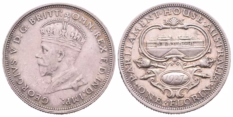 Austrálie, Florin 1927 - Pamětní