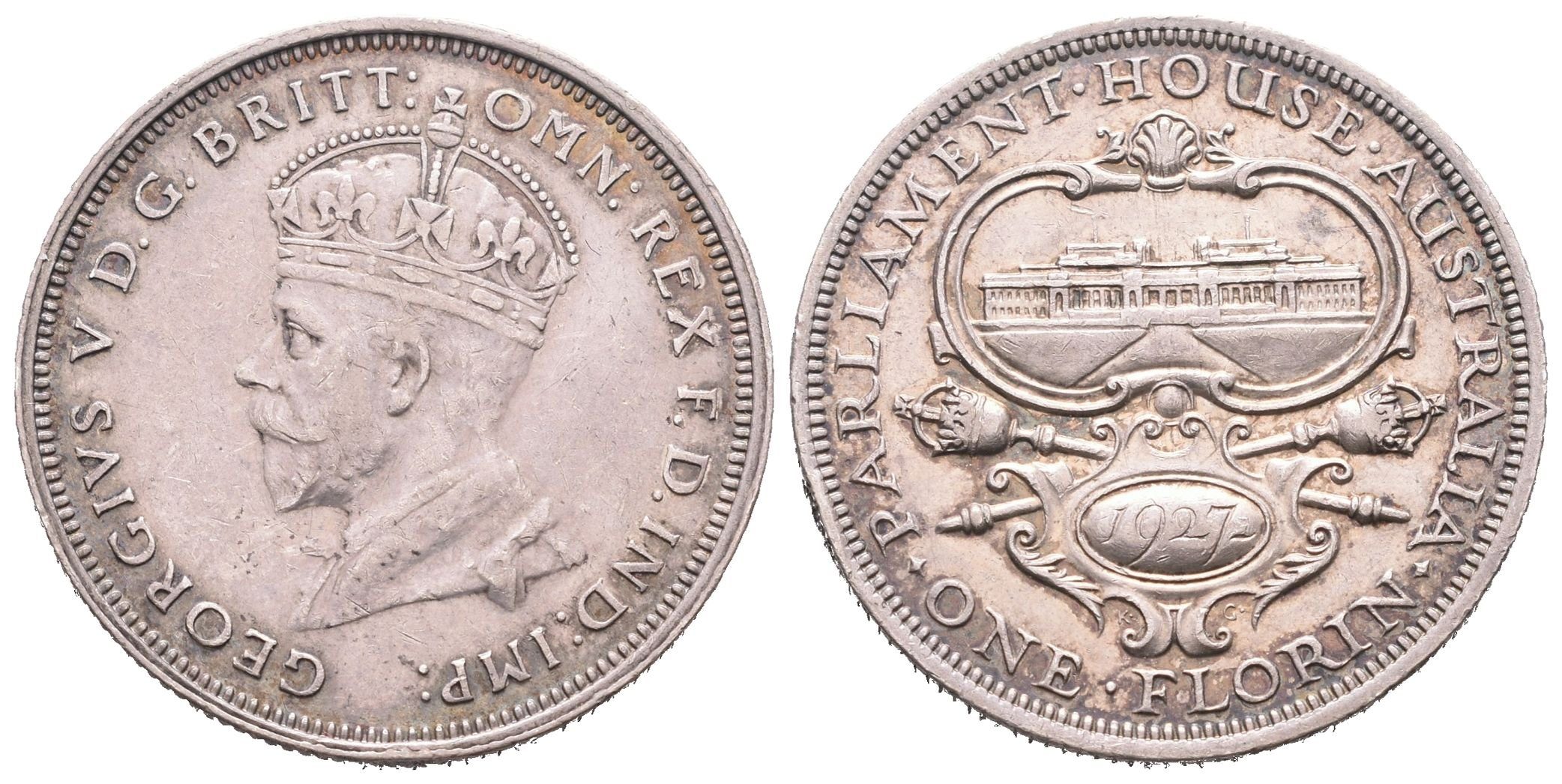 Austrálie, Florin 1927 - Pamětní