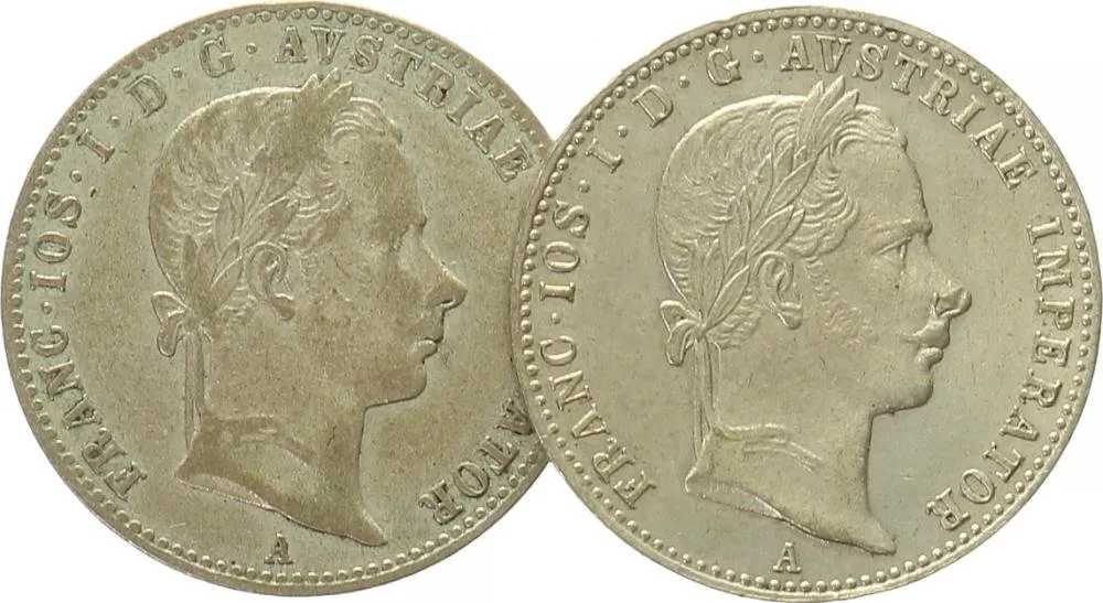 Rakouská a spolková měna, 1857 - 1892 — 1