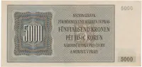 5000 Koruna 1944, první série 01 A, Hej.41a - fotografie 2