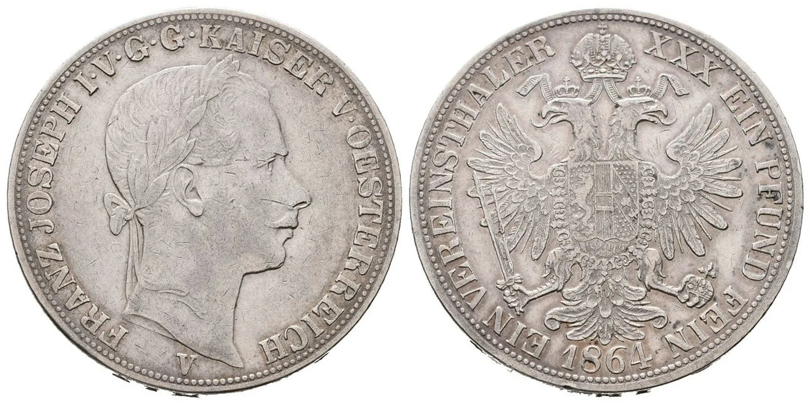 Rakouská a spolková měna, 1857 - 1892 — 1