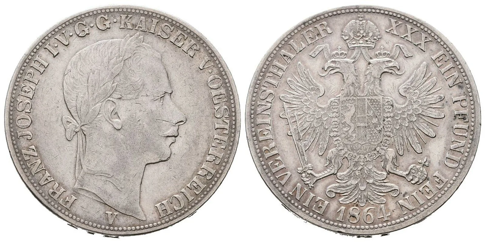 Rakouská a spolková měna, 1857 - 1892 — 1