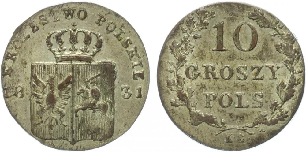 Ražby pro Polsko, Mikuláš I., 1825 - 1855 — 1