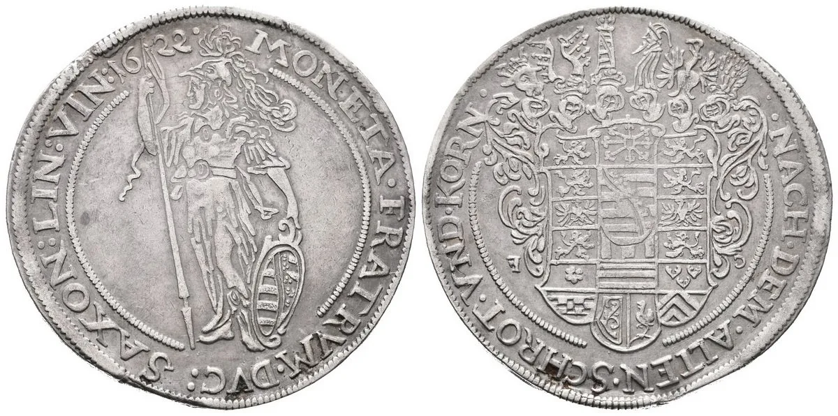 Sasko - Weimar, Johann Ernst a 5 bratrů, 1622 - 1626 — 1