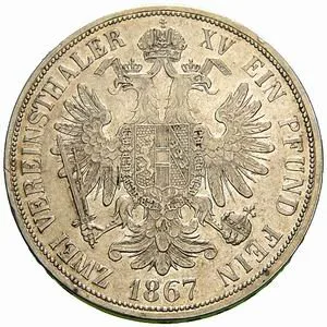 Rakouská a spolková měna, 1857 - 1892 — 1