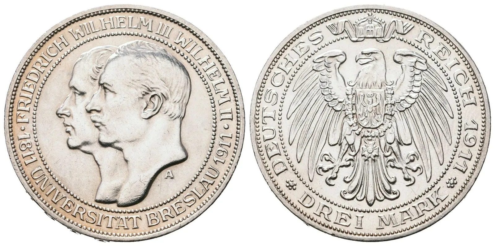 3 Marka 1911 A - Universita Vratislav