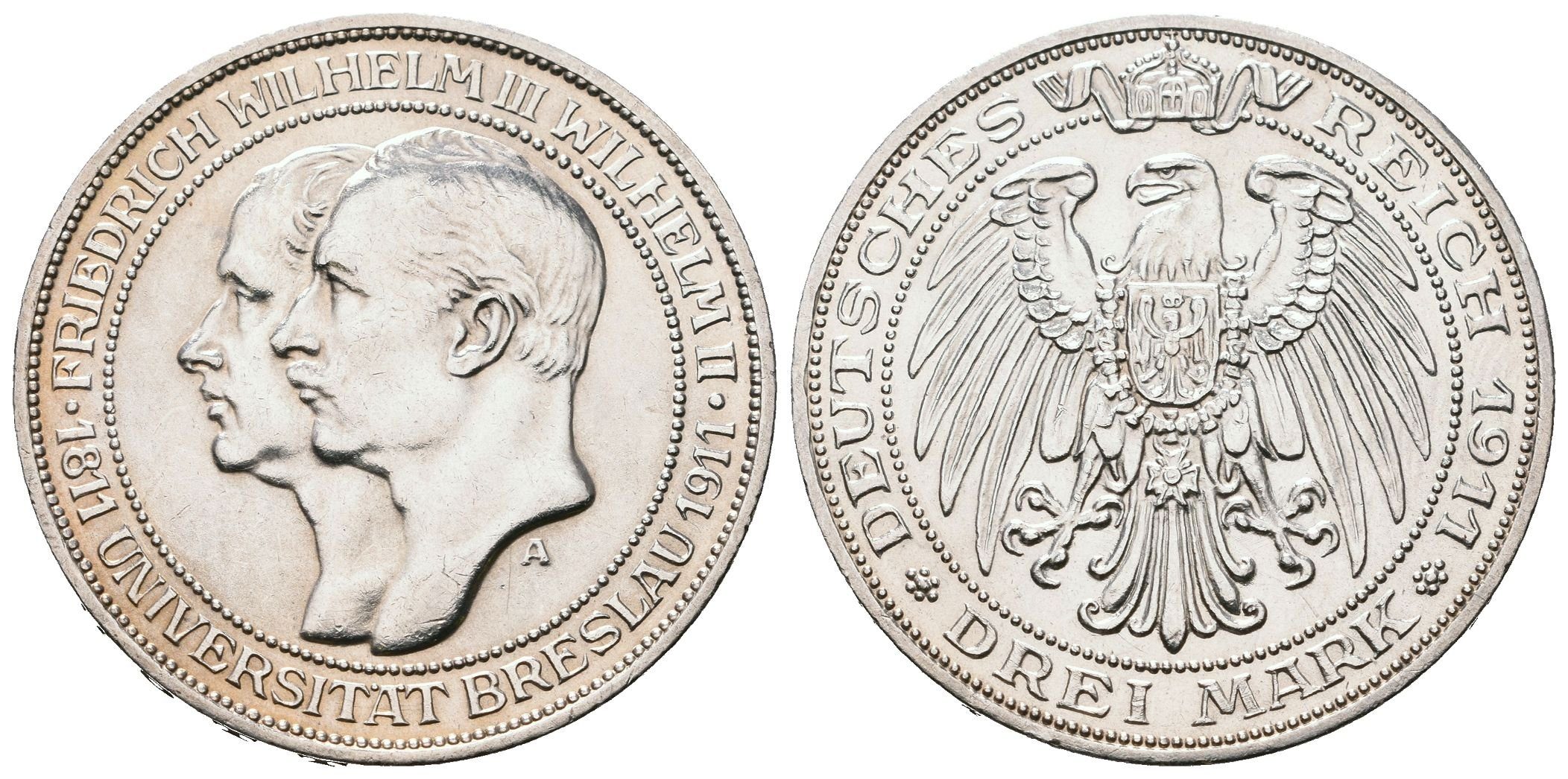 3 Marka 1911 A - Universita Vratislav