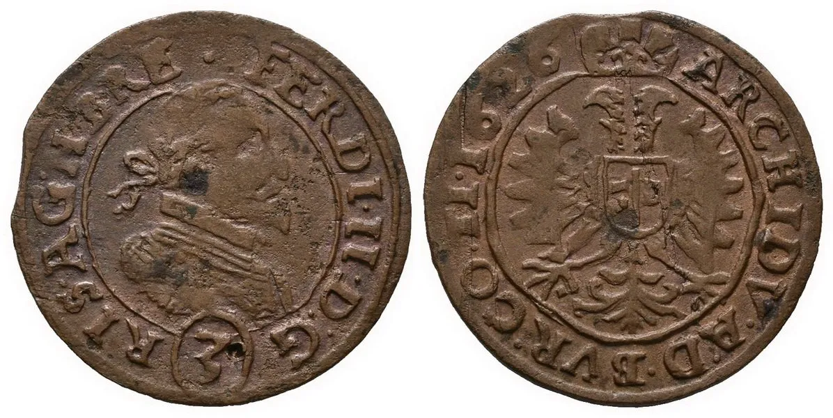 Ferdinand II., 1619 - 1637 (Mince dobrého zrna) — 1