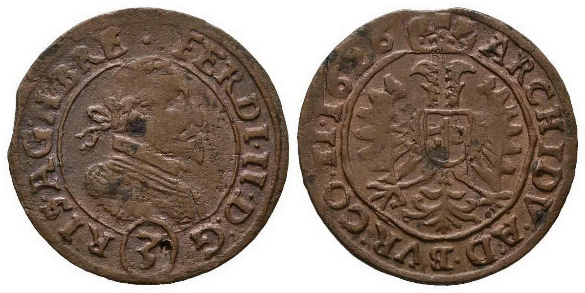 Ferdinand II., 1619 - 1637 (Mince dobrého zrna) — 1