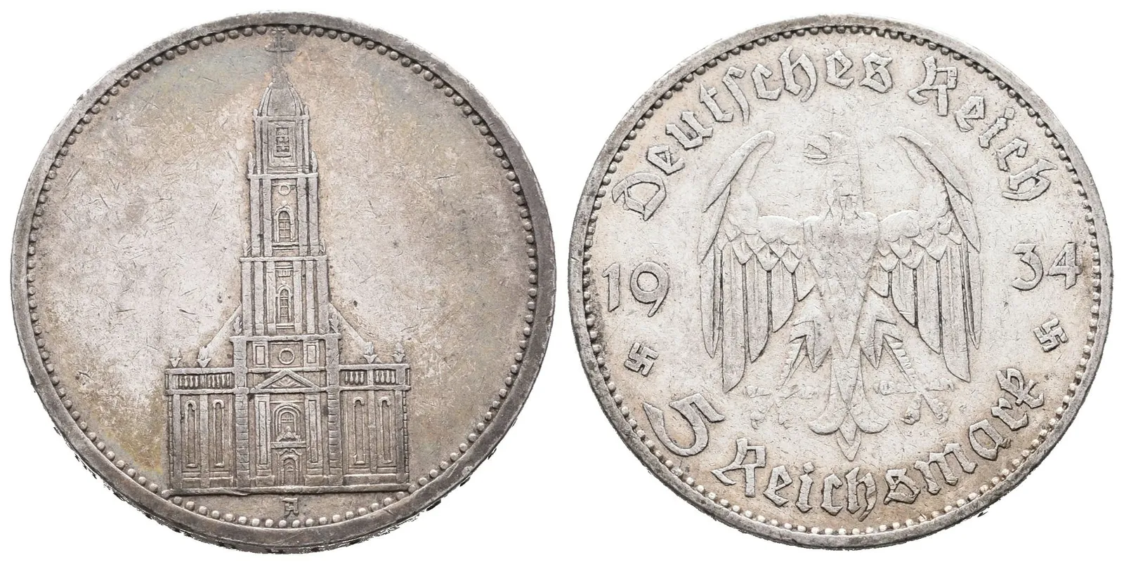 III. říše, 5 Marka 1934 A