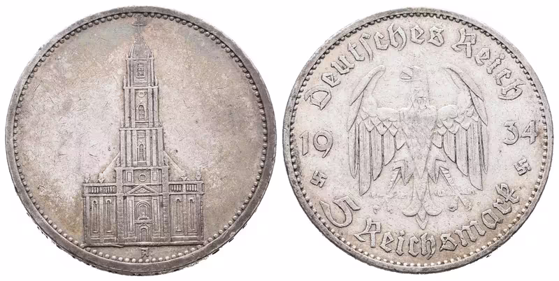 III. říše, 5 Marka 1934 A