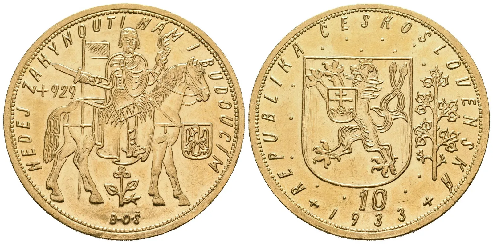 10 Dukát 1933