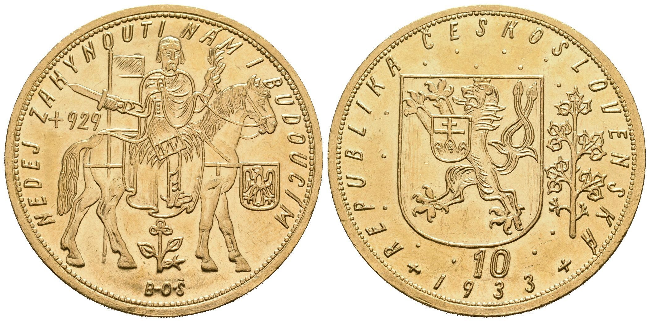 10 Dukát 1933