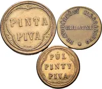 Chmelové a pivní známky — 2