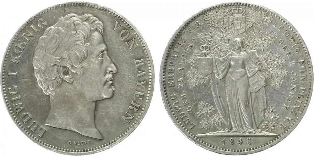 Bavorsko, Ludwig I., 1825 - 1848 — 1
