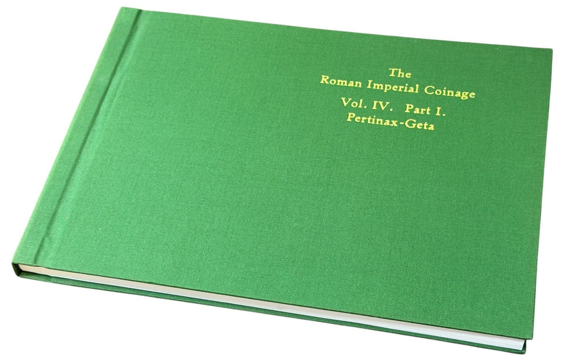 Roman Imperial Coinage Vol. IV/1