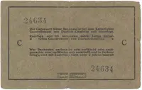 Německá Východní Afrika, 5 Rupien 15. 8. 1915, série C, R.910i - fotografie 2