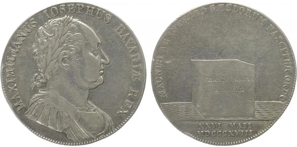 Bavorsko, Maximilian IV./I. Josef, 1799 - 1825 — 1