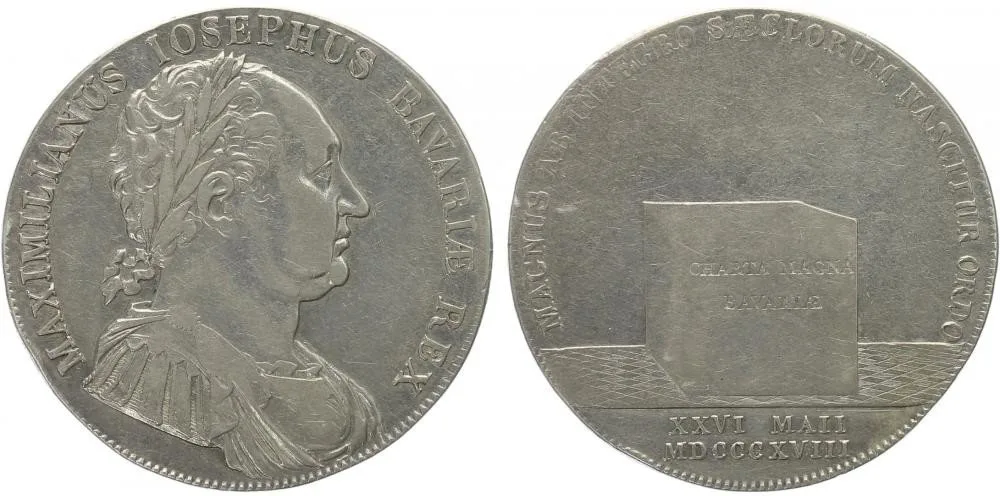 Bavorsko, Maximilian IV./I. Josef, 1799 - 1825 — 1