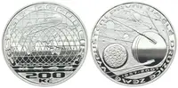 200 Kč 2007 - Umělá družice země, PROOF