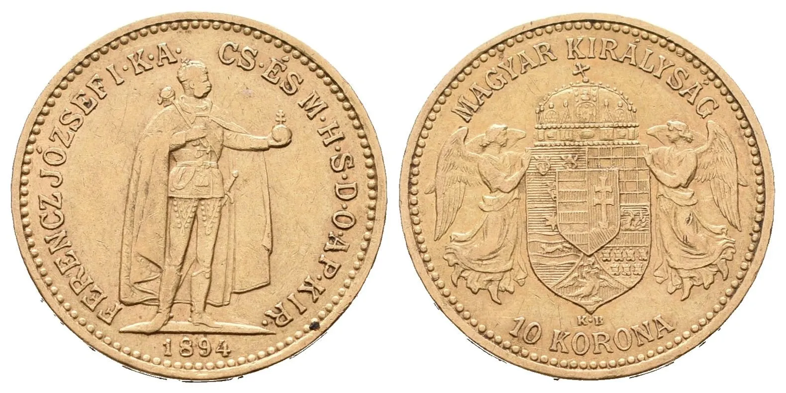 10 Koruna 1894 KB