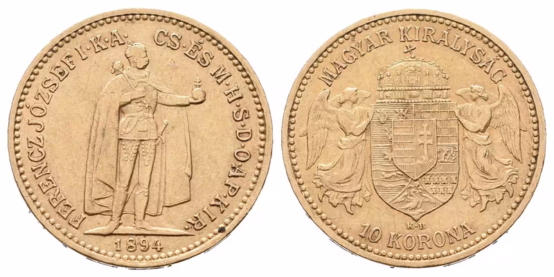 10 Koruna 1894 KB