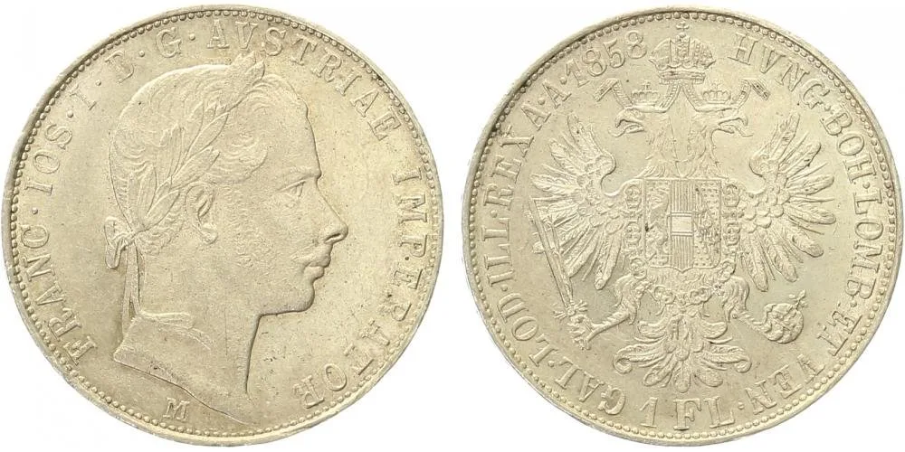 Rakouská a spolková měna, 1857 - 1892 — 1