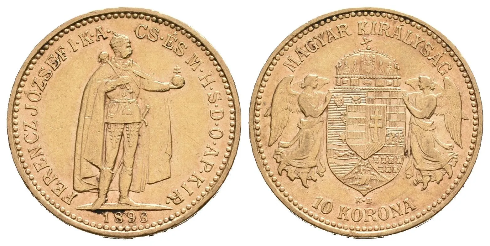 10 Koruna 1898 KB