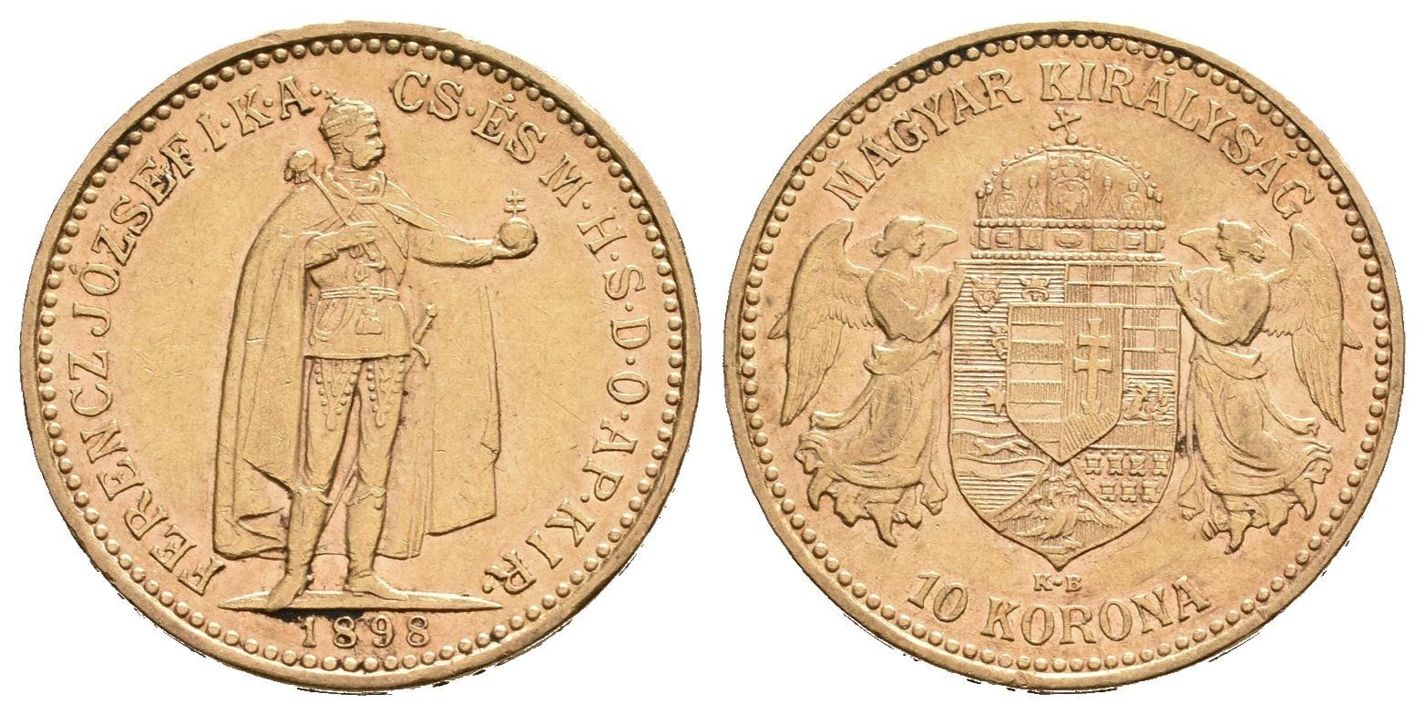10 Koruna 1898 KB