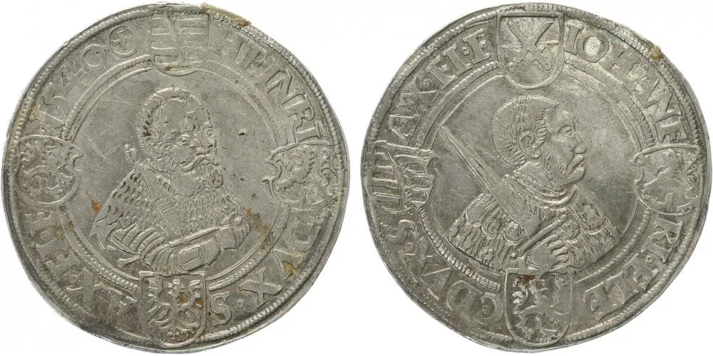 Sasko, Johann Friedrich a Heinrich, 1539 - 1541 — 1
