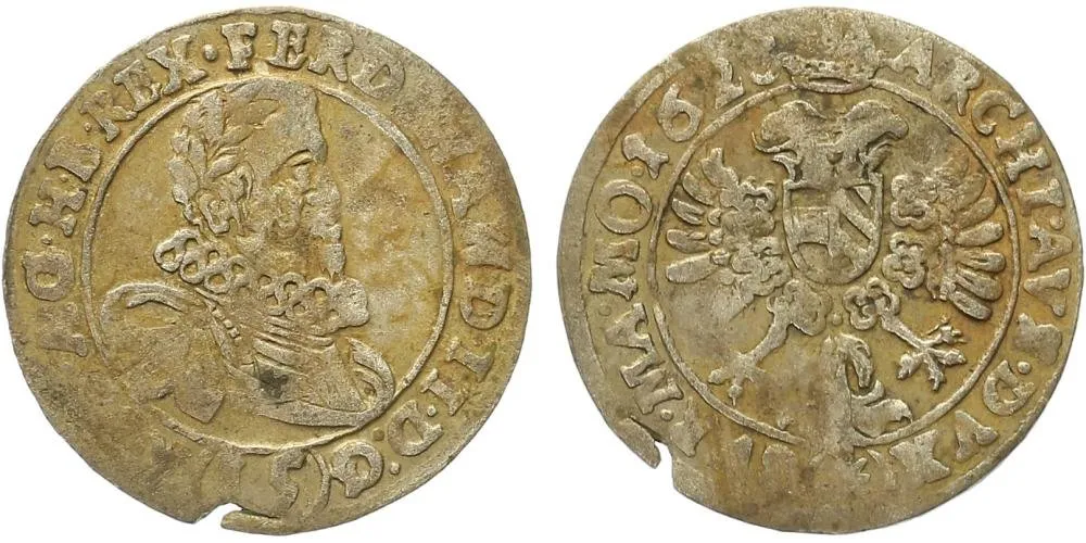 Ferdinand II., 1619 - 1637 (Mince kiprová) — 1