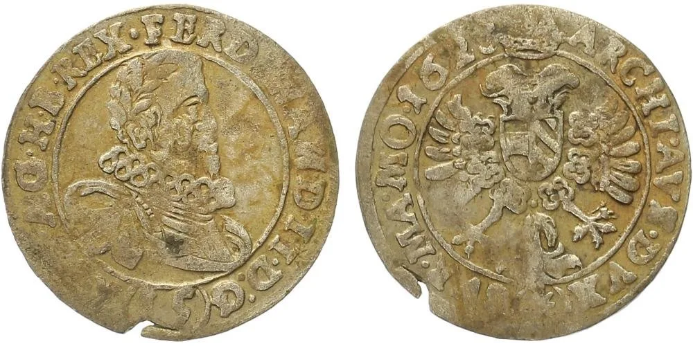 Ferdinand II., 1619 - 1637 (Mince kiprová) — 1