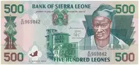Sierra Leone, 500 Leones 2003, P.23c