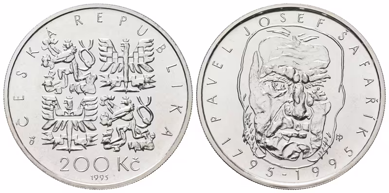 200 Kč 1995 - Pavel Josef Šafařík