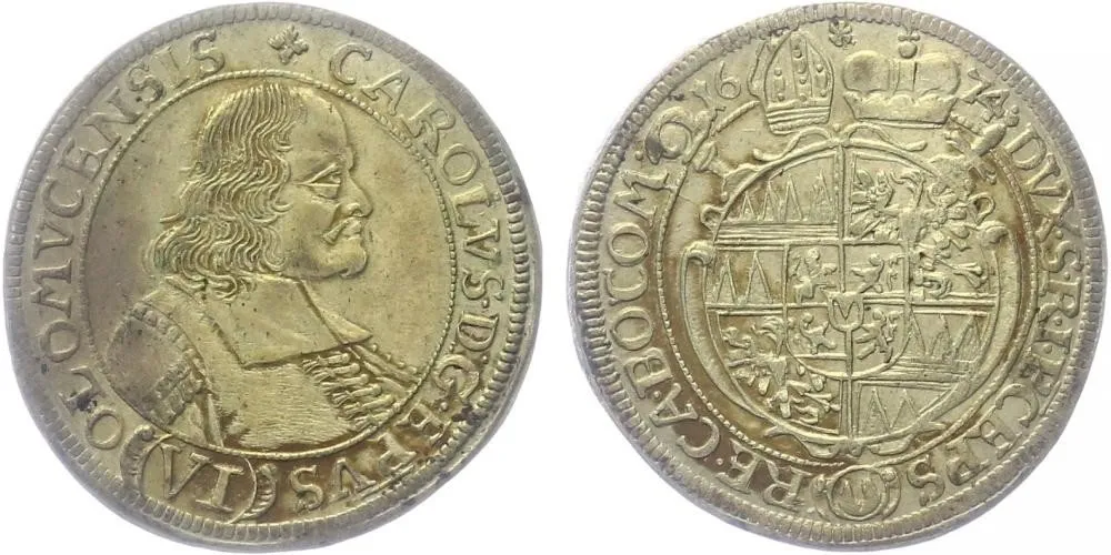 Olomouc - biskupství, Karel II. Liechtenstein, 1664 - 1695 — 1