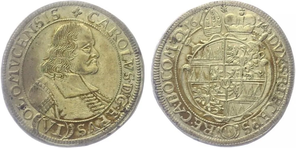 Olomouc - biskupství, Karel II. Liechtenstein, 1664 - 1695 — 1