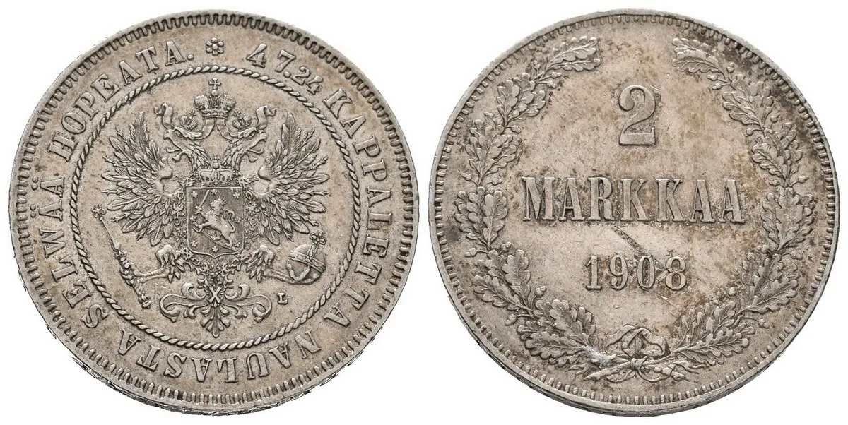Ražby pro Finsko, Mikuláš II., 1894 - 1917 — 1