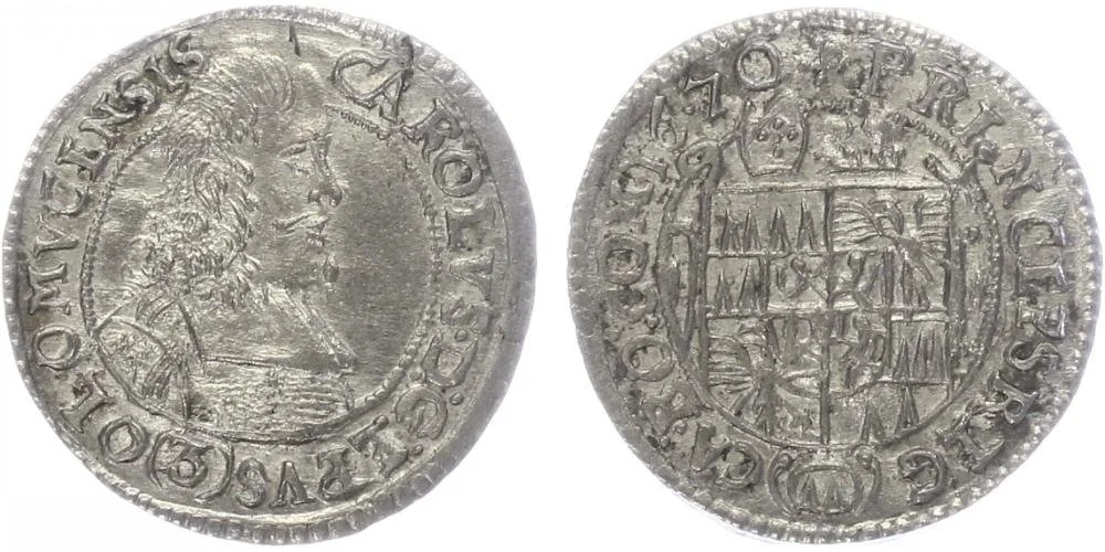 Olomouc - biskupství, Karel II. Liechtenstein, 1664 - 1695 — 1