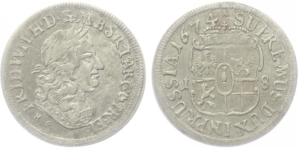 Brandenburg - Preussen, Friedrich Wilhelm, 1640 - 1688 — 1