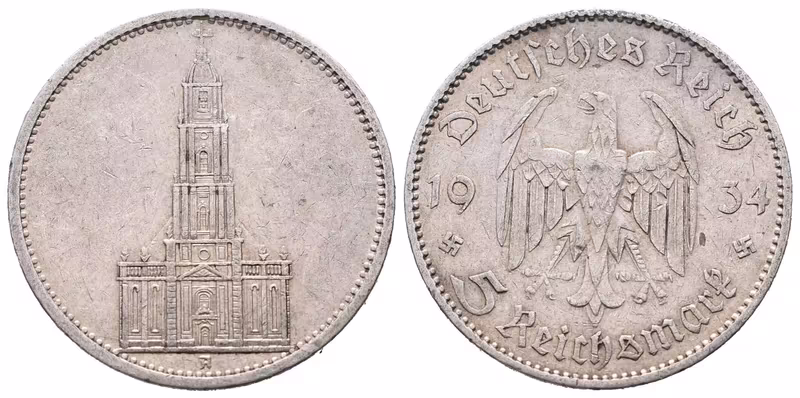 III. říše, 5 Marka 1934 A