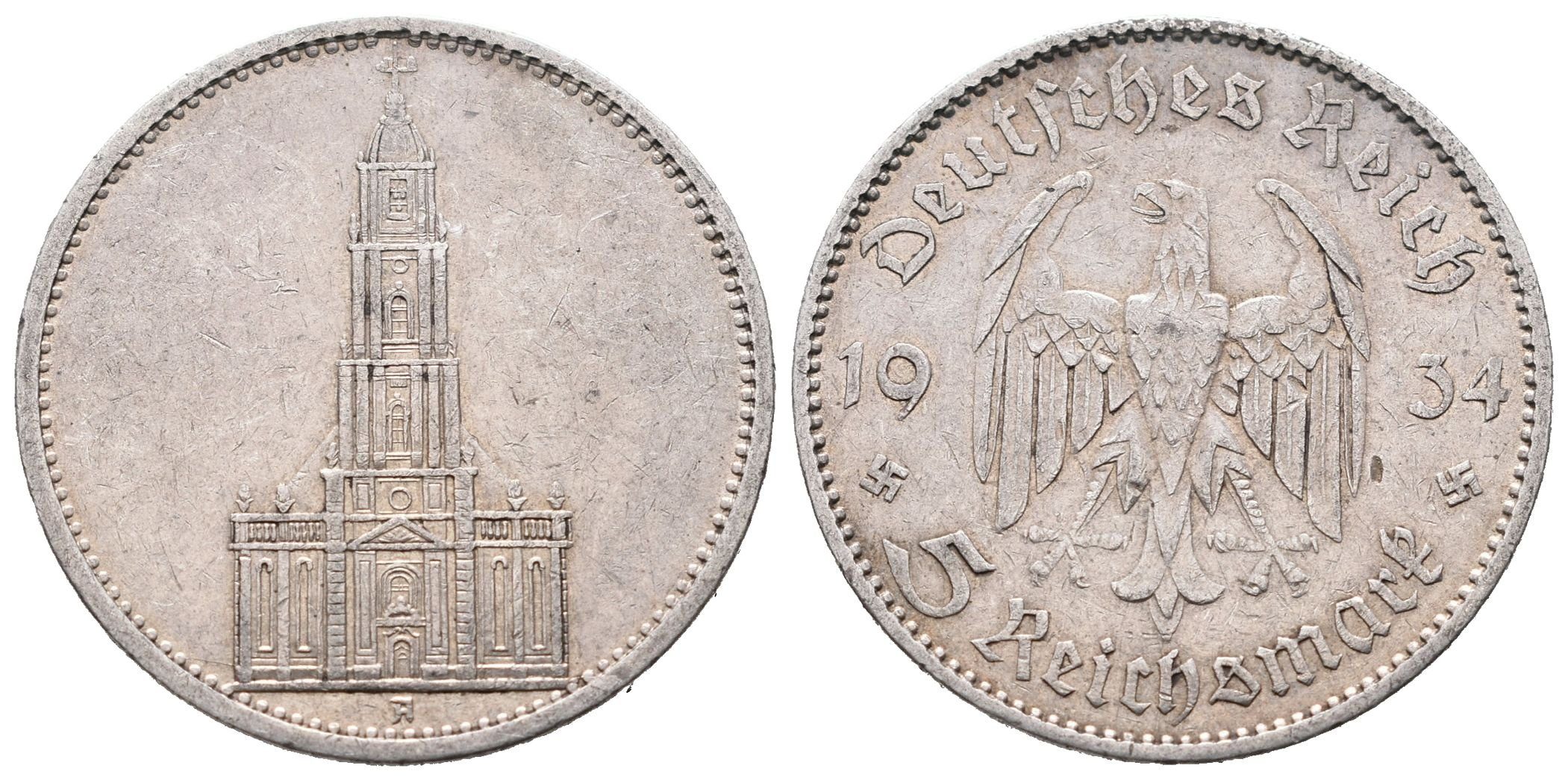 III. říše, 5 Marka 1934 A