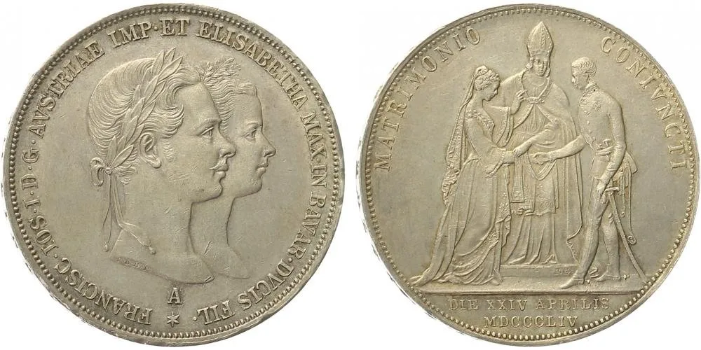 Konvenční měna, 1848 - 1857 — 1